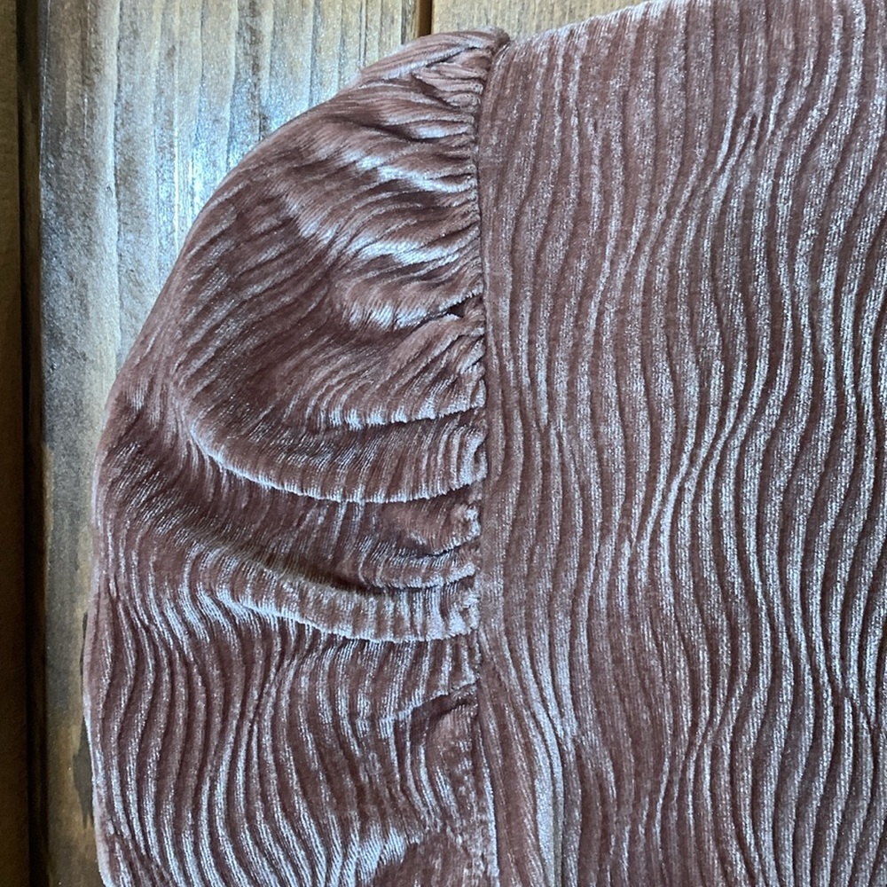 Textured Velvet Top - Picture 3 of 5